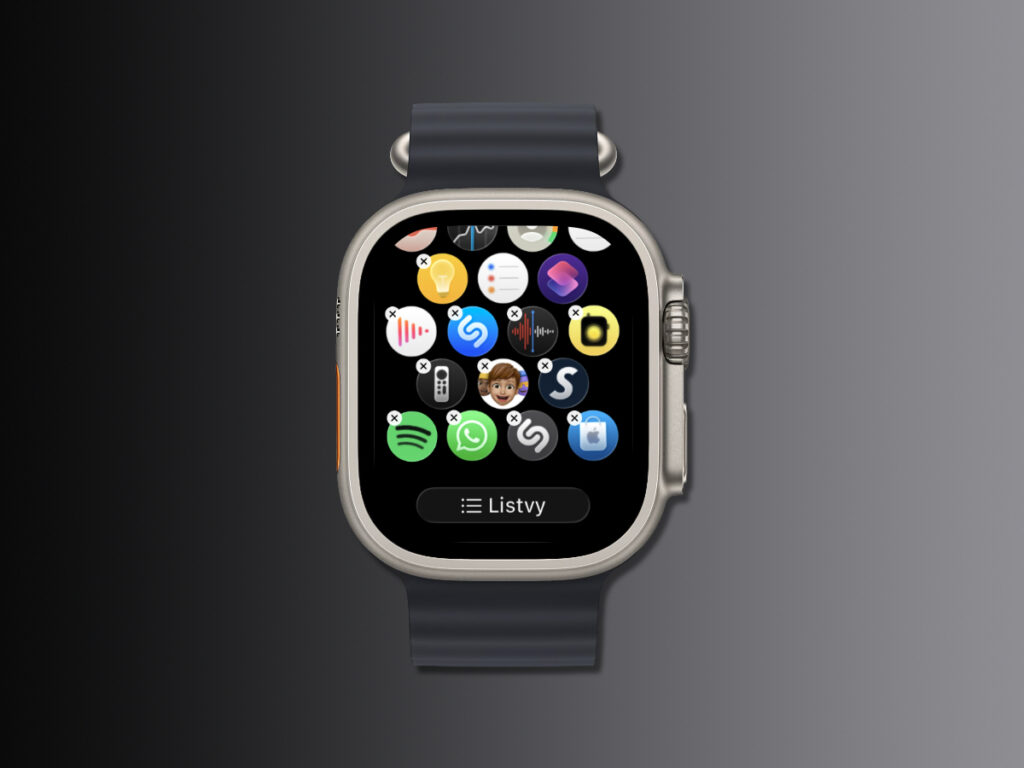 Ordna apparna som du vill ha dem