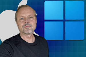 Petter med Windows & Mac loggor