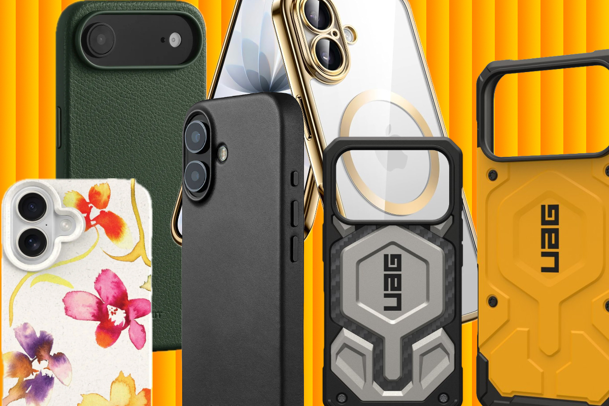 Olika iPhone 17-skal