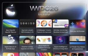 Basic Apple Guy bingobricka